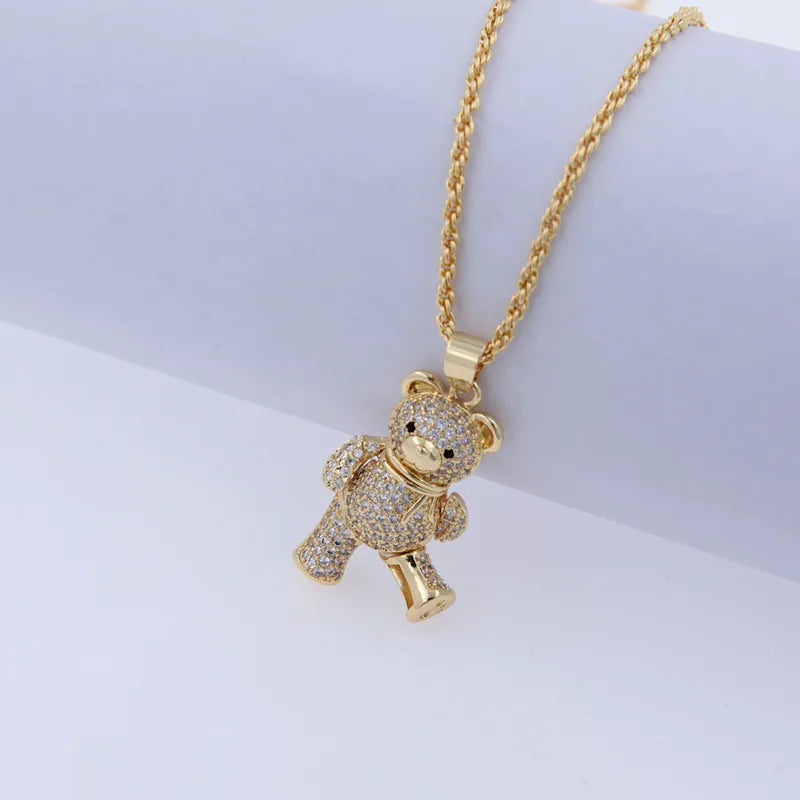 Iced Bear Necklace