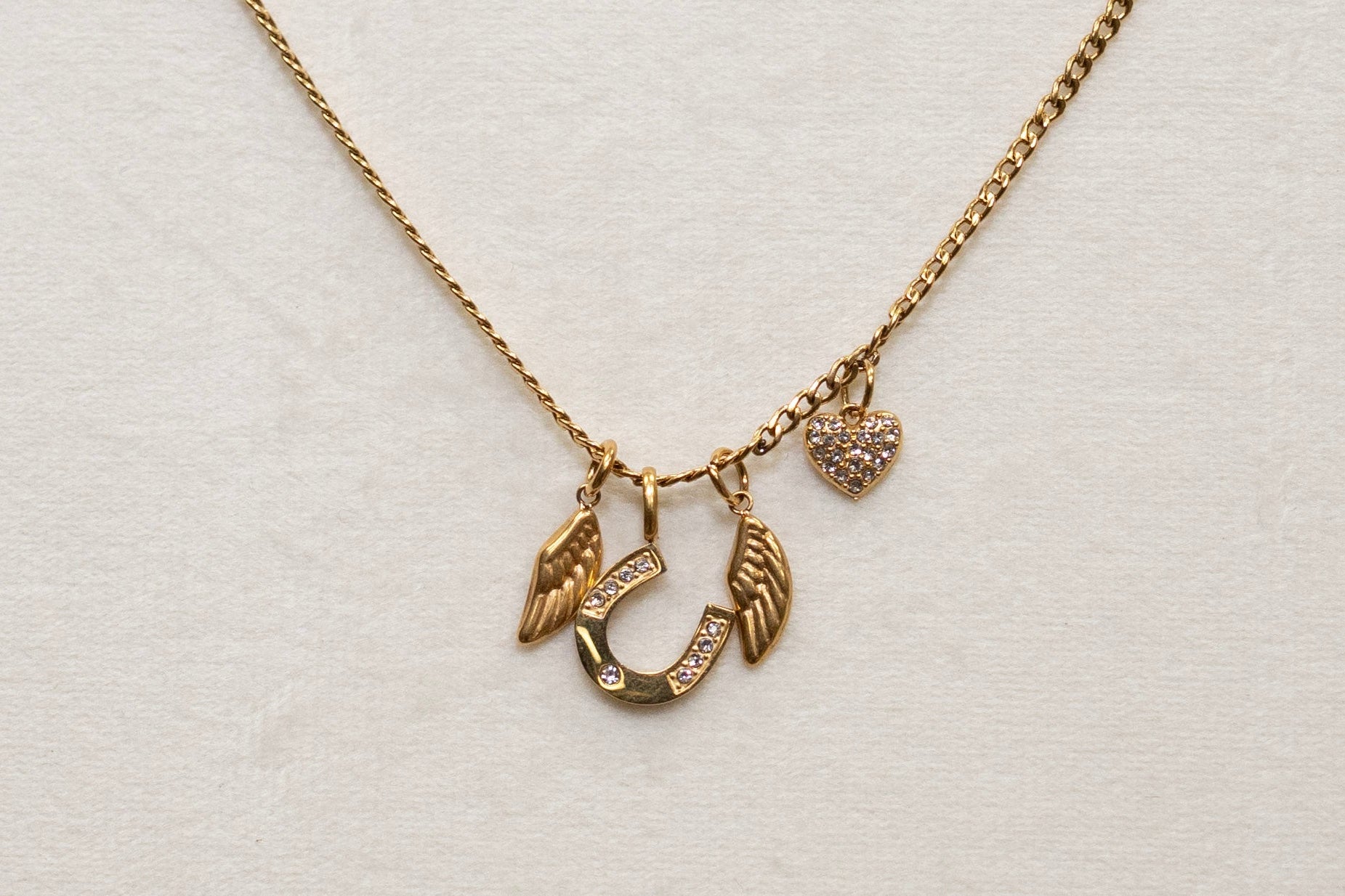 Vintage Charm Necklace (pre-made)
