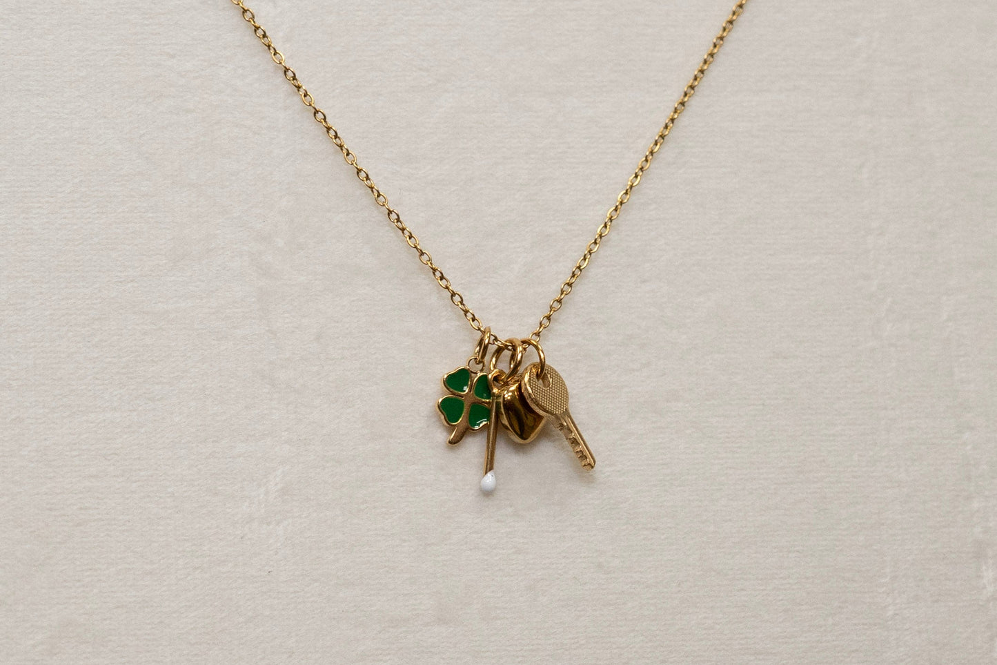Vintage Charm Necklace (pre-made)