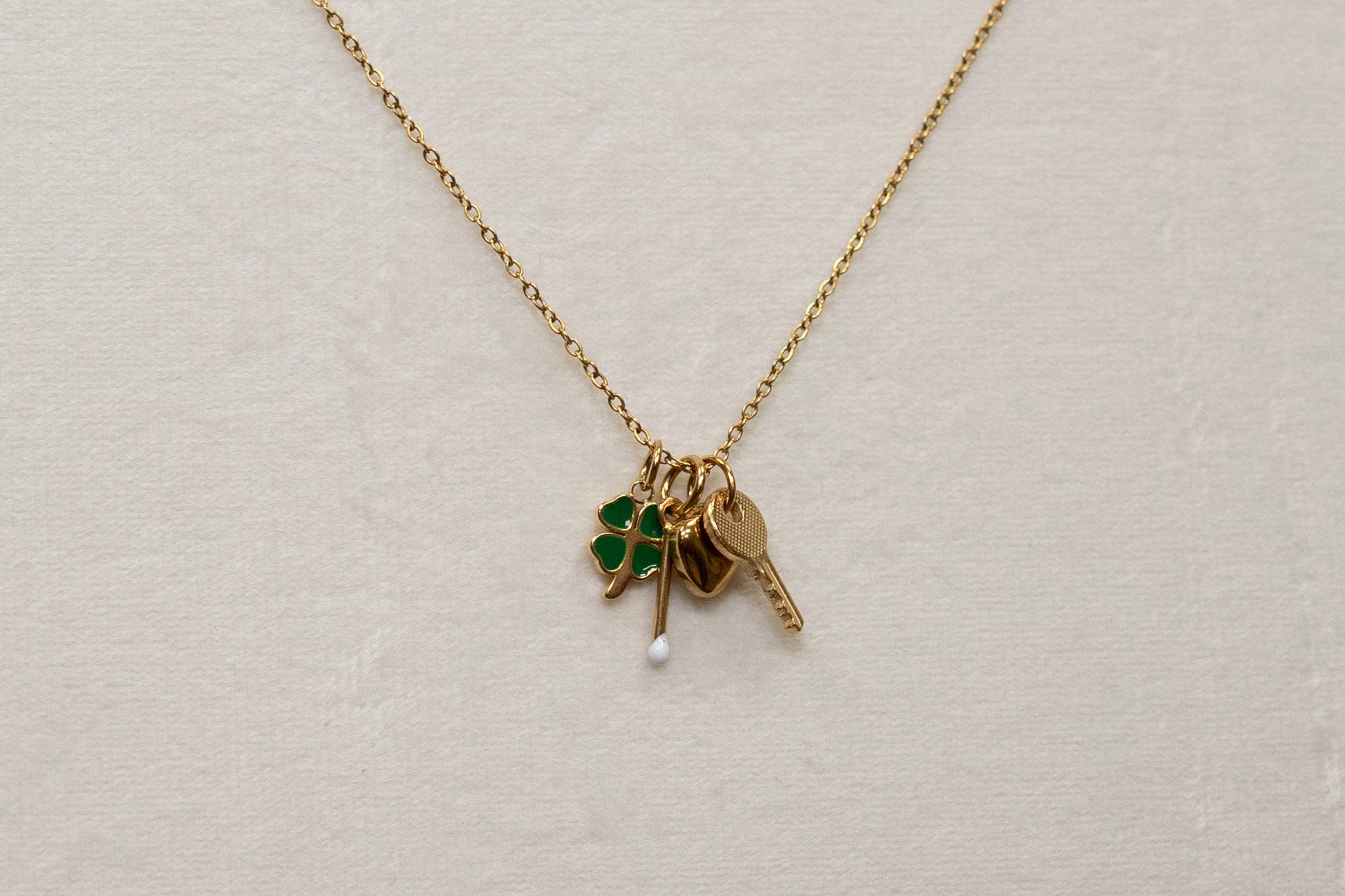 Vintage Charm Necklace (pre-made)