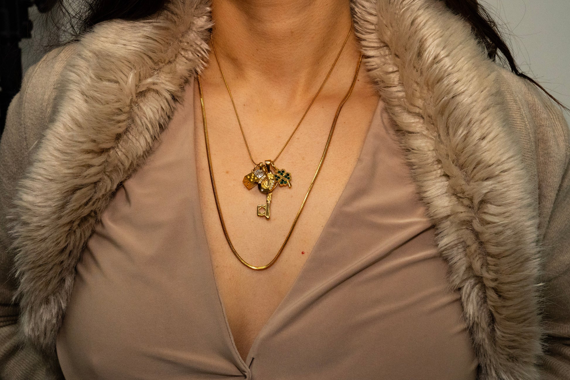 Vintage Charm Necklace (pre-made)