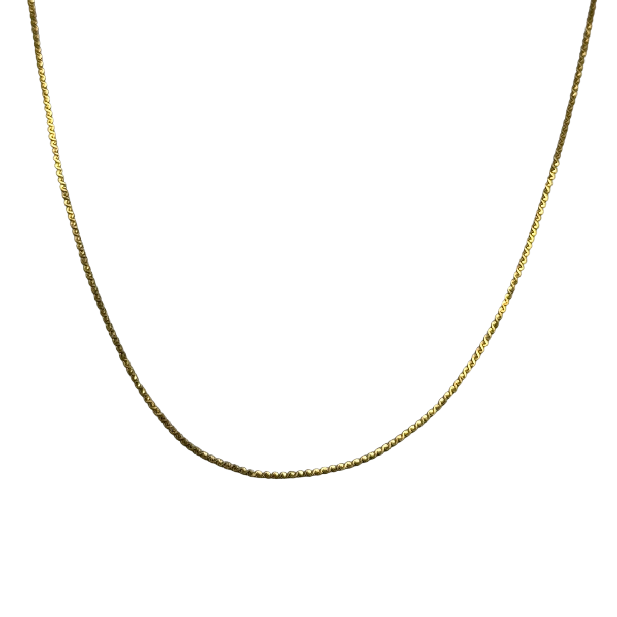 Dainty Chain in Gold 18"