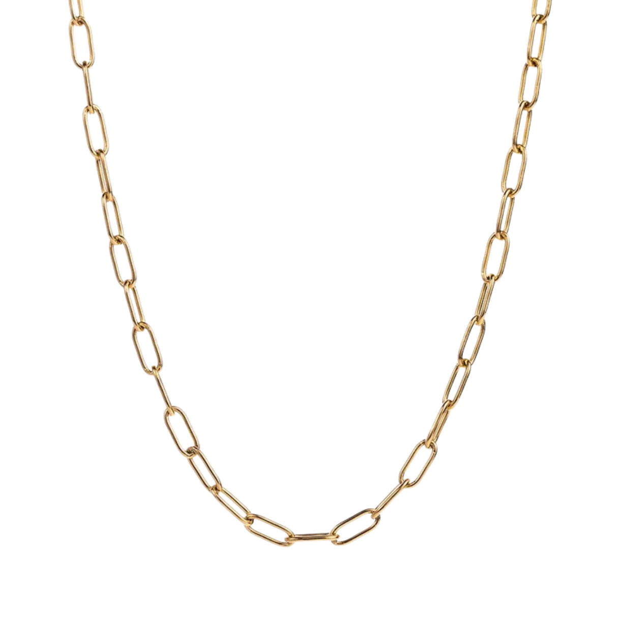 Figaro Big Size in Gold 16"