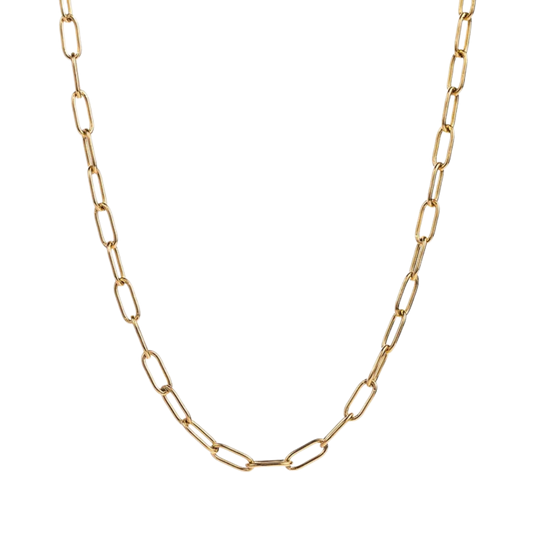 Figaro Big Size in Gold 16"