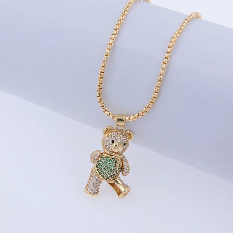 Iced Bear Necklace