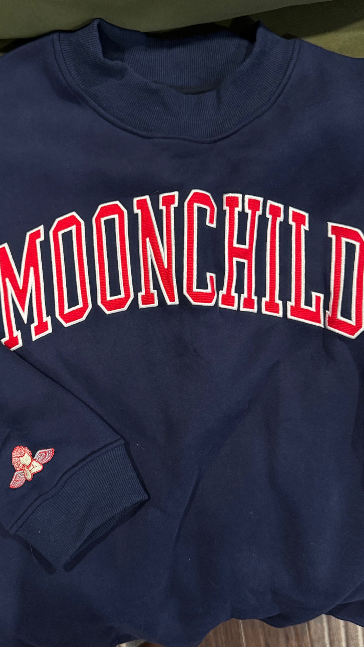 Moonchild Varsity Mockneck Sweatshirt