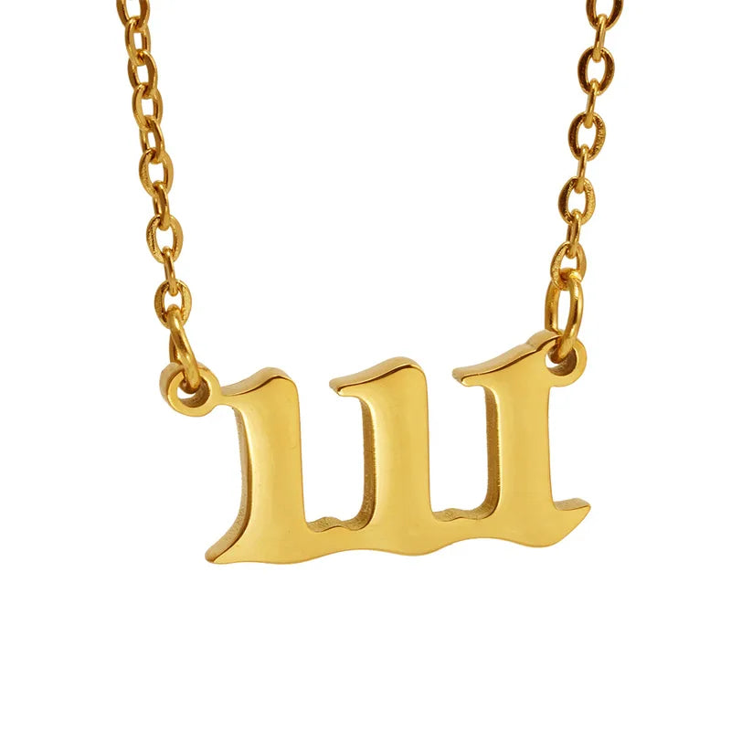Angel Number Necklace