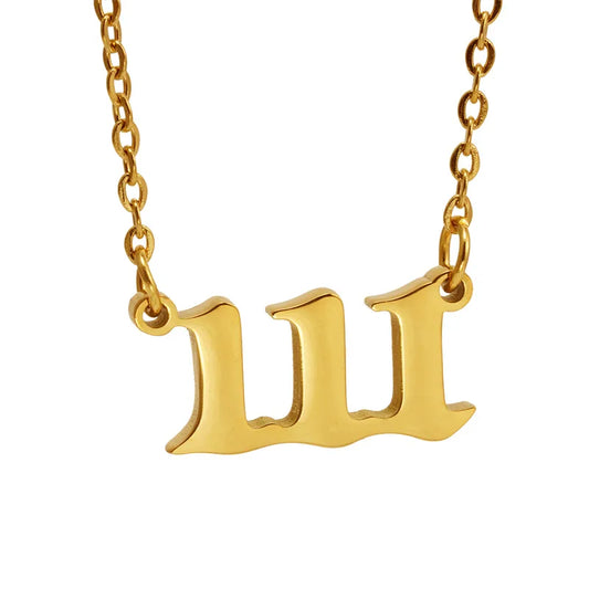 Angel Number Necklace