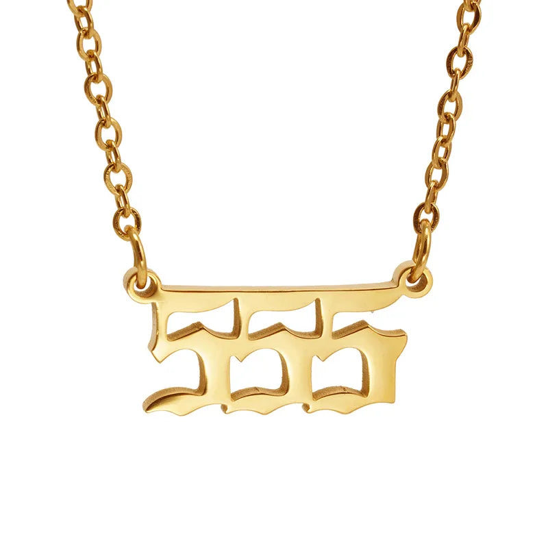 Angel Number Necklace