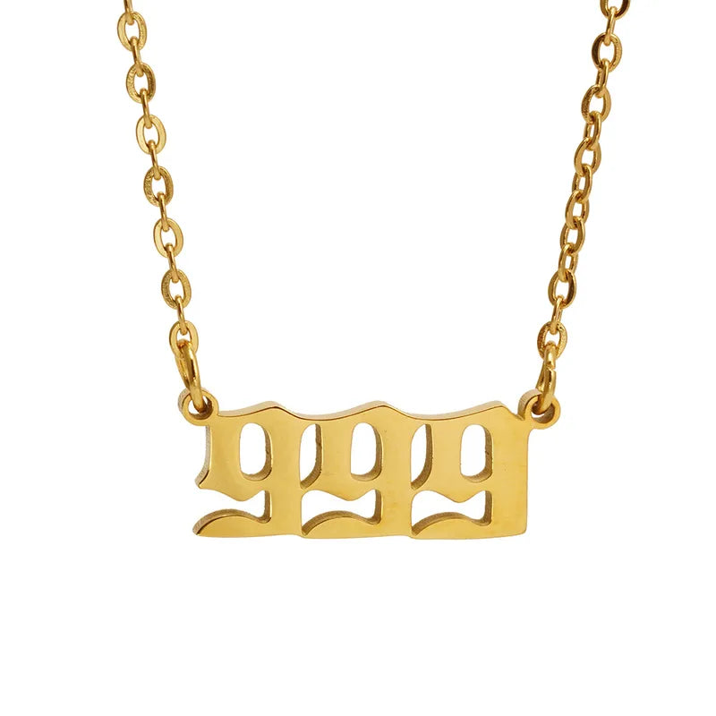 Angel Number Necklace