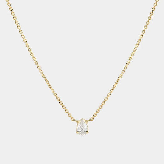 'Ariel' Single Diamond Necklace