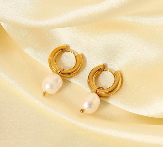 'Susan' Hoop Earrings