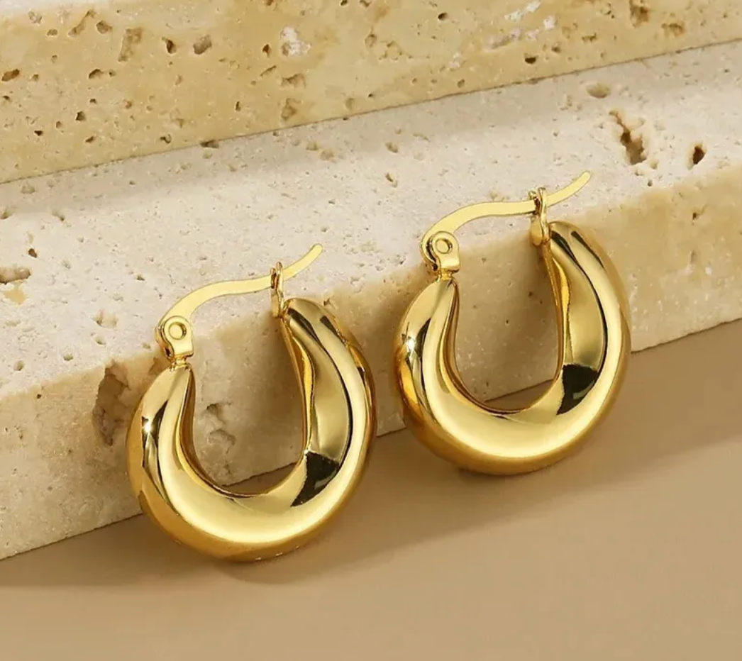'Sophia' Hoop Earrings
