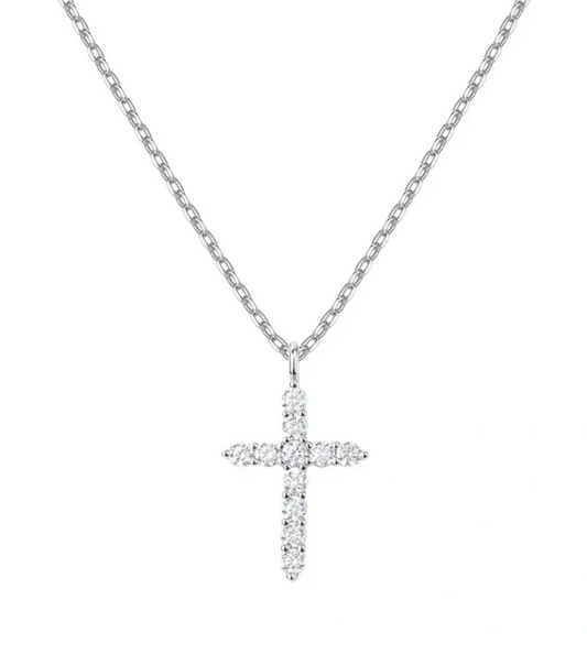 'Lipa' Cross Necklace