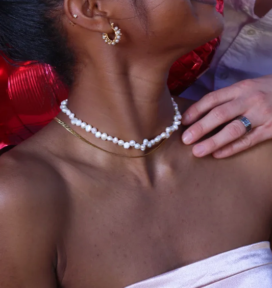 'Daniela' Natural Water Pearls Necklace