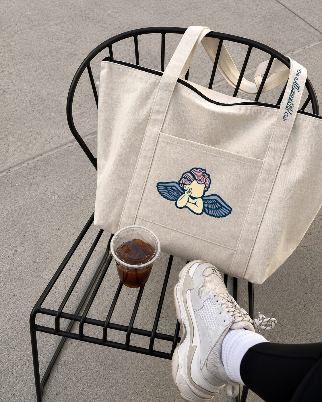 Signature Cherub Tote Bag -Pre Order