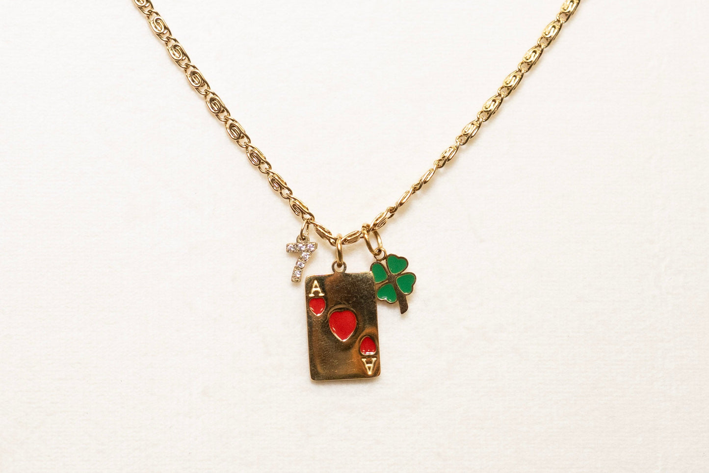 Vintage Charm Necklace (pre-made)