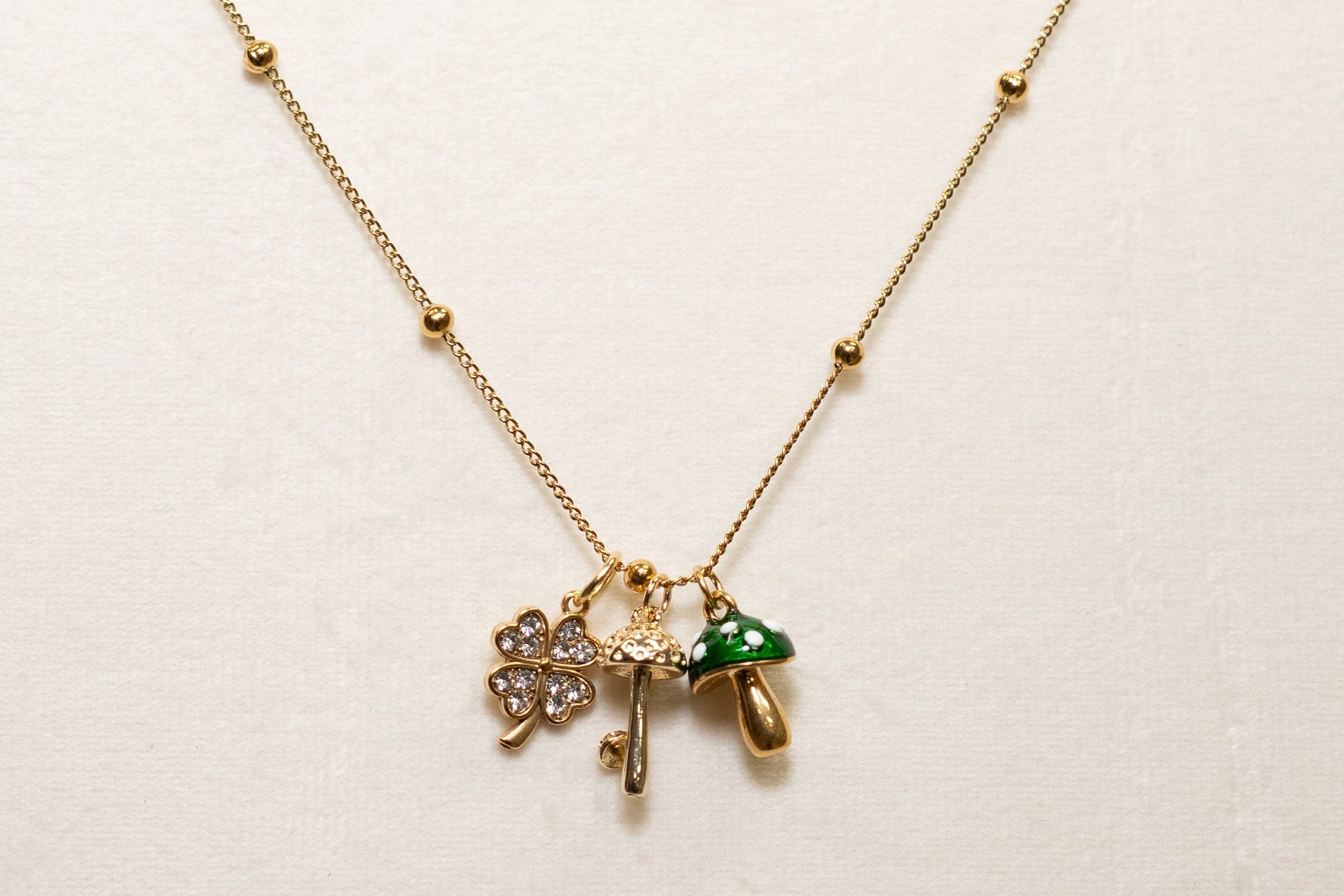 Vintage Charm Necklace (pre-made)