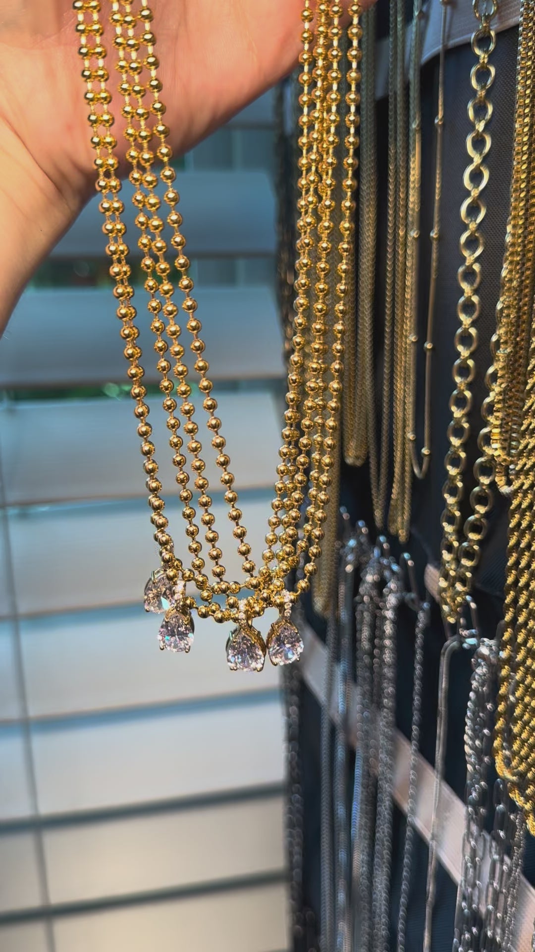 'Camilla' Diamond Pendant Necklace